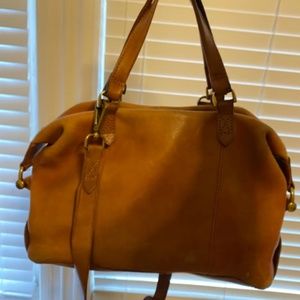 Madewell Kensington Satchel Bag English Saddle